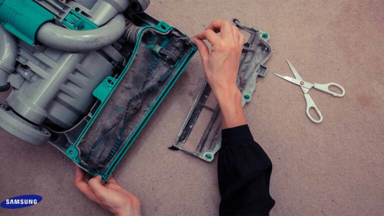 علت کم شدن مکش جاروبرقی سامسونگ