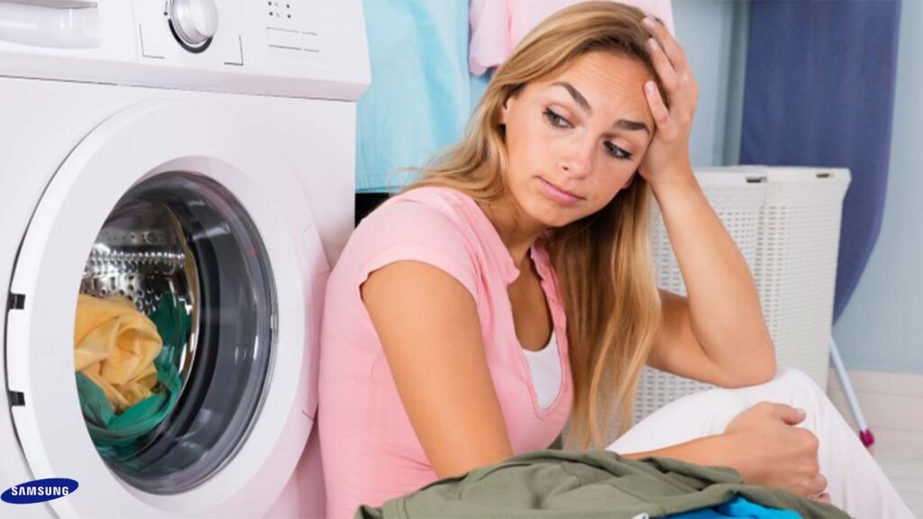 علت باز نشدن درب ماشین لباسشویی سامسونگ