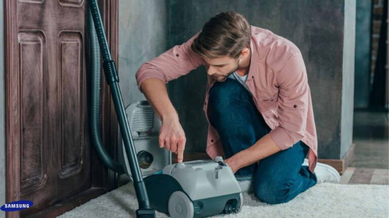 علت خاموش شدن جاروبرقی سامسونگ