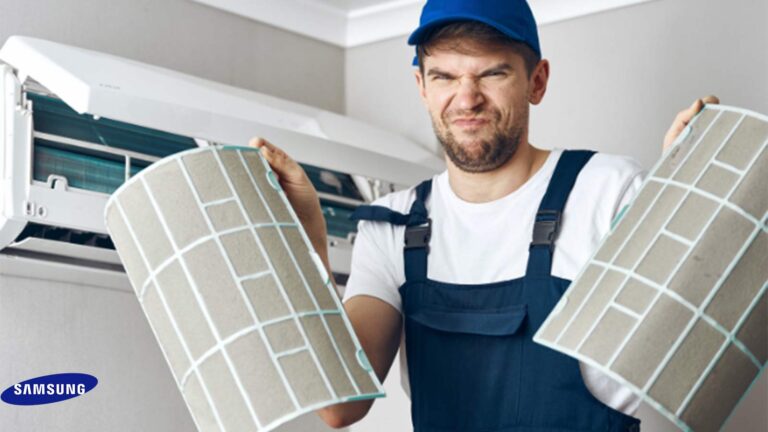 علت بوی بد کولر گازی سامسونگ + راهکارهای رفع مشکل